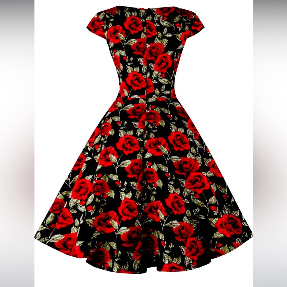 XXL floral dress